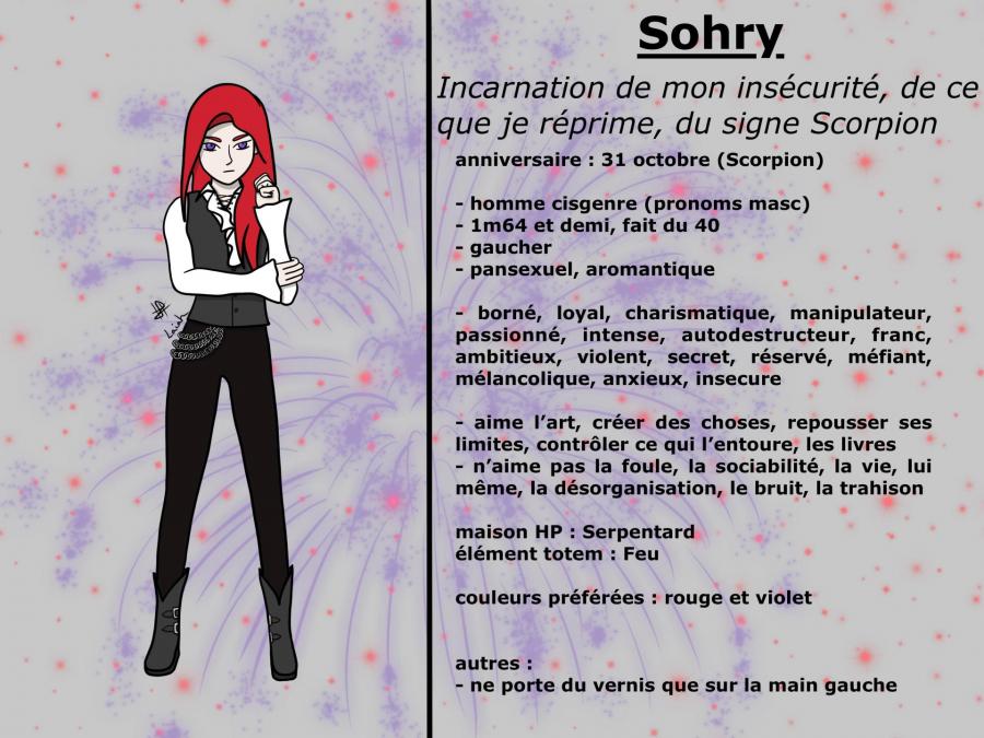 Fiche OC - Sohry